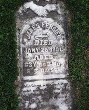 James Ferrier gravestone 2